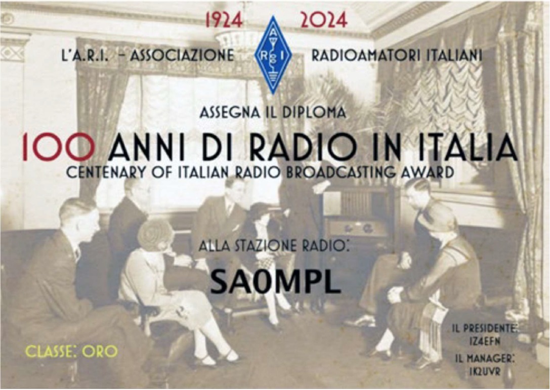 100 anni della radio in italia foto